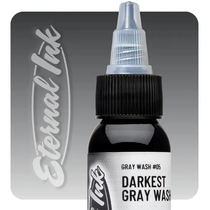 Male Sex Toys Eternal Darkest Gray Wash Eternal Tattoo Ink Pick Your Size
