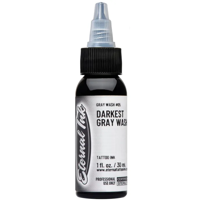 Male Sex Toys Eternal Darkest Gray Wash Eternal Tattoo Ink Pick Your Size