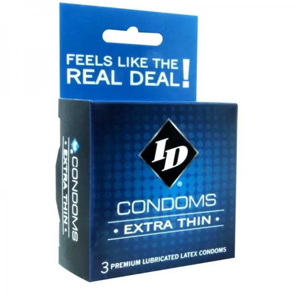 Male Sex Toys ID Lubricants Id Extra Thin Condom 3