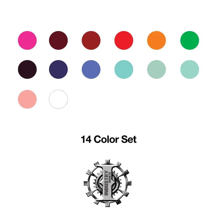 Male Sex Toys Industry Inks 14 Color Set Industry Inks Pick Size