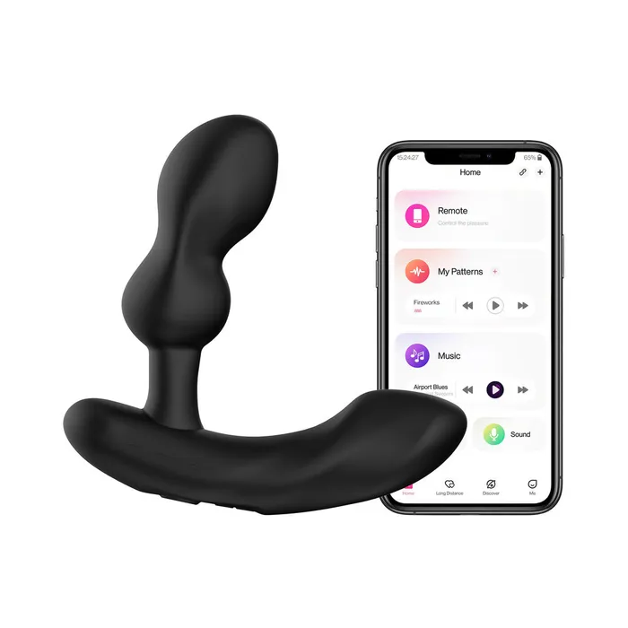 Male Sex Toys Lovense Lovense Edge 2 Bluetooth App Controlled Prostate Massager