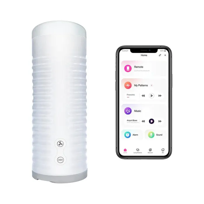 Male Sex Toys Lovense Lovense Max 2 Masturbator Neutral Sleeve Rechargable App Enabled