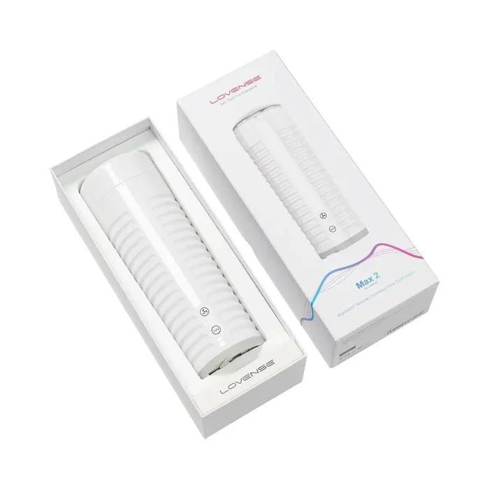 Male Sex Toys Lovense Lovense Max 2 Masturbator Neutral Sleeve Rechargable App Enabled