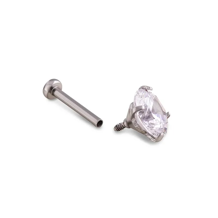 Male Sex Toys Painful Pleasures 18g Internal Flat Back Disc Steel Labret Post Version 2 Price Per 1