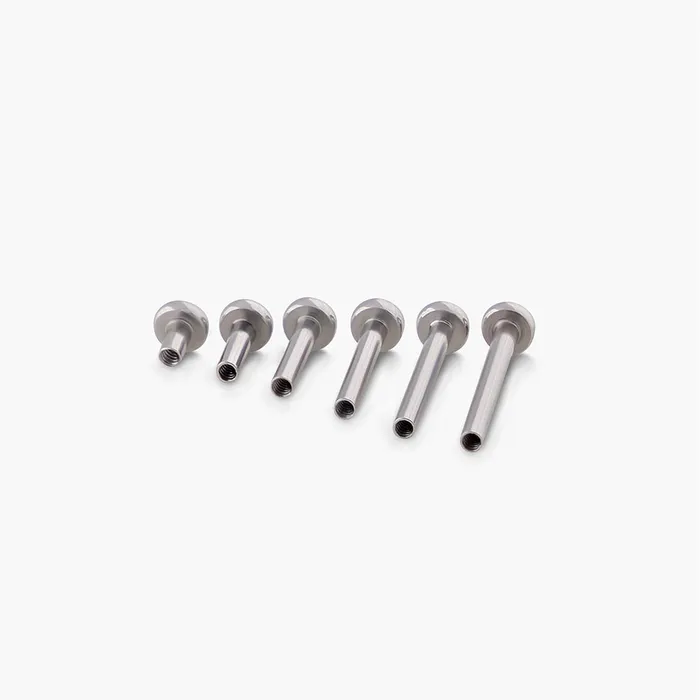 Male Sex Toys Painful Pleasures 18g Internal Flat Back Disc Steel Labret Post Version 2 Price Per 1