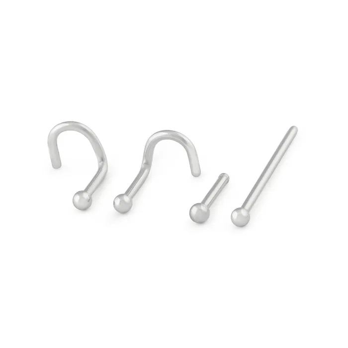 Male Sex Toys Painful Pleasures 18g Steel Ball Nostril Jewelry Price Per 1