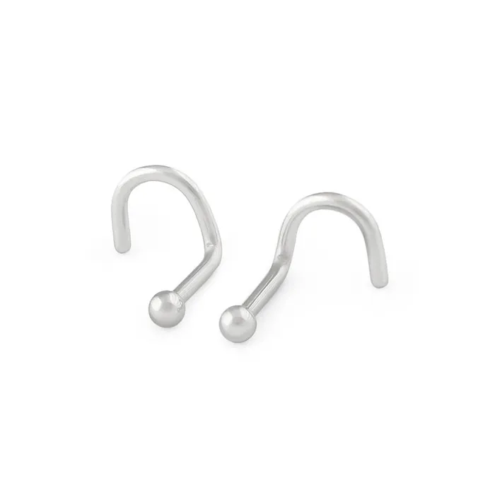 Male Sex Toys Painful Pleasures 18g Steel Ball Nostril Jewelry Price Per 1