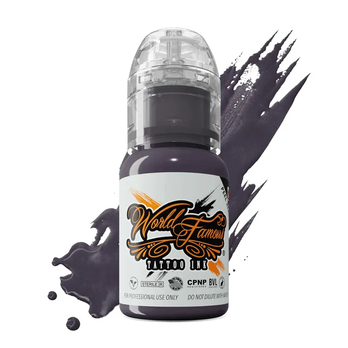 Male Sex Toys World Famous Dima NBK Grape Grey 3 World Famous Tattoo Ink Pick Size