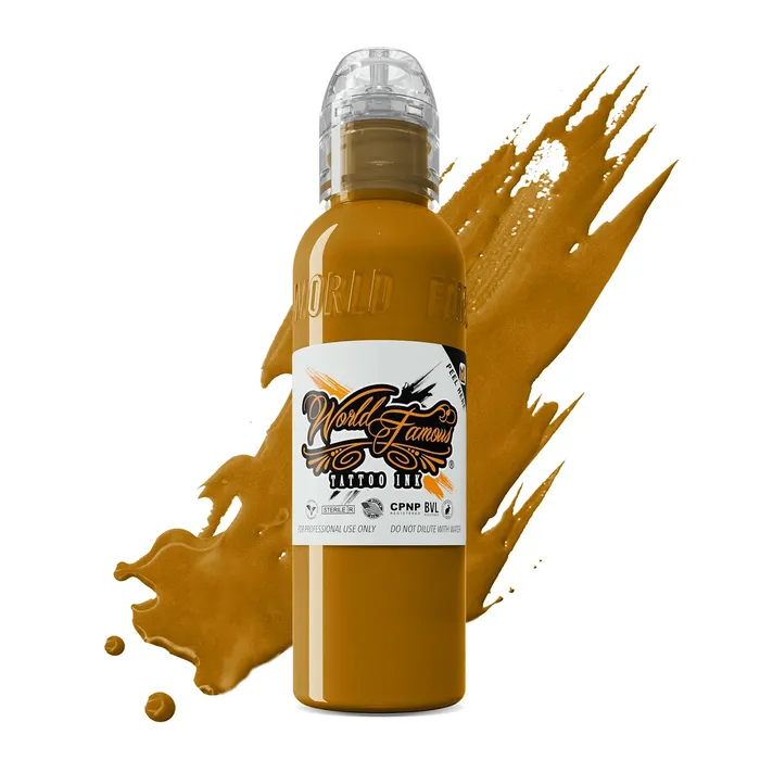 Male Sex Toys World Famous Mustard World Famous Tattoo Ink Pick Size