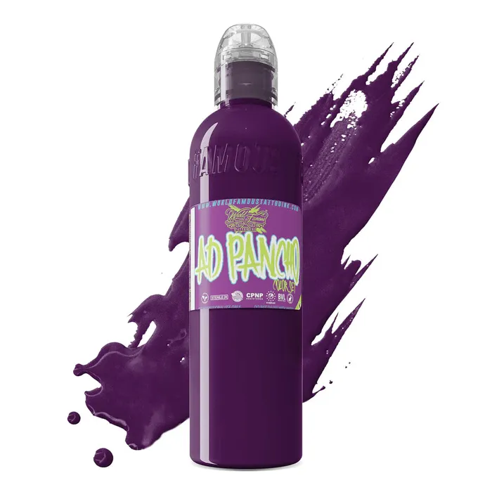 Male Sex Toys World Famous Pancho Magenta World Famous Tattoo Ink Pick Size