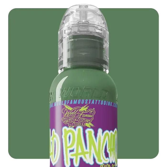 Male Sex Toys World Famous Pancho Medium Green World Famous Tattoo Ink Pick Size Male Sex Toys World Famous Pancho Medium Green World Famous Tattoo Ink Pick Size