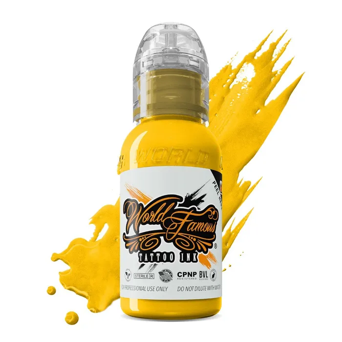Male Sex Toys World Famous Ryan Smith Daffodil World Famous Tattoo Ink Pick Size