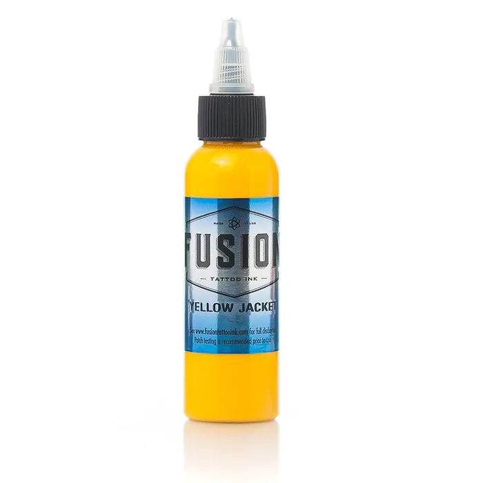 Male Sex Toys Yellow Jacket Fusion Tattoo Ink Pick Size Fusion