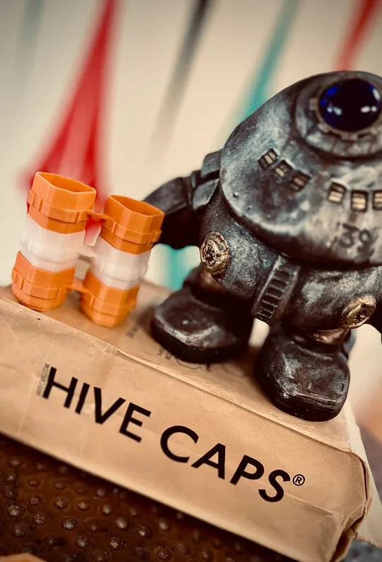 Mega Caps by Hive Caps Bag of 50 Pieces 100 Caps Pick Color Hive Caps Anal