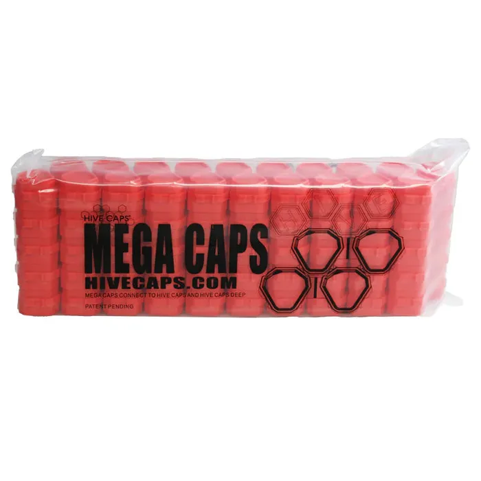 Mega Caps by Hive Caps Bag of 50 Pieces 100 Caps Pick Color Hive Caps Anal