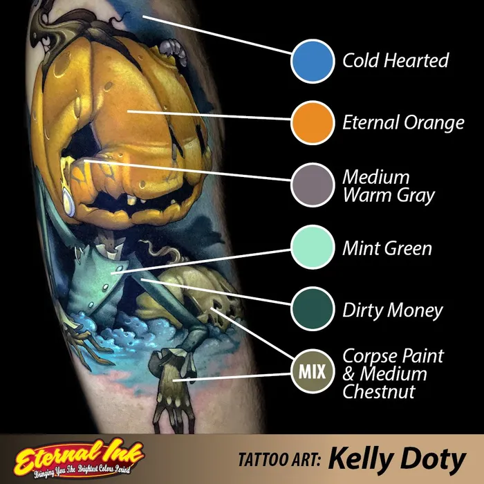 Mint Green Eternal Tattoo Ink Pick Size Eternal Male Sex Toys