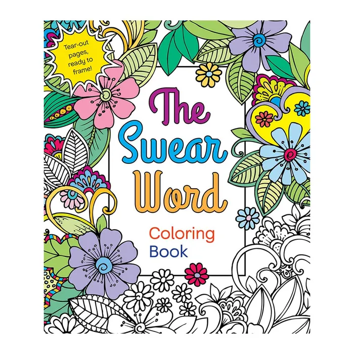 MPS Vibrators Swear Word Coloring Book
