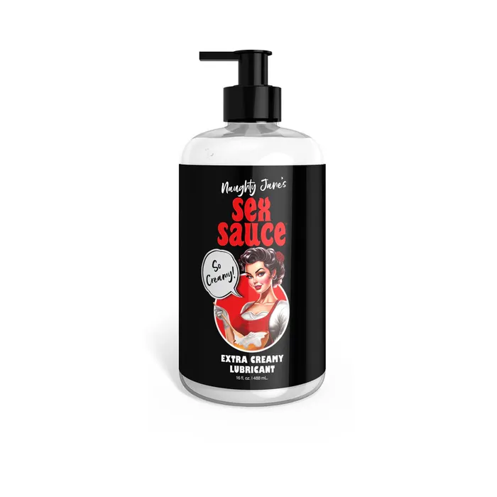 Naughty Janes Sex Sauce Extra Creamy Lubricant 16 oz XR Brand Male Sex Toys