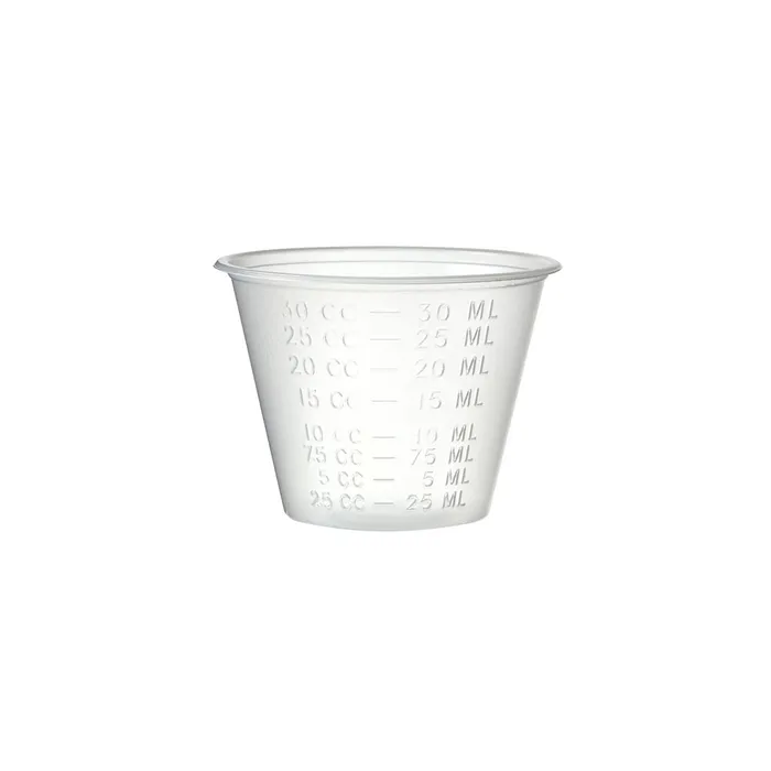 NDC Male Sex Toys Medicine Cups 1oz Sleeve of 100