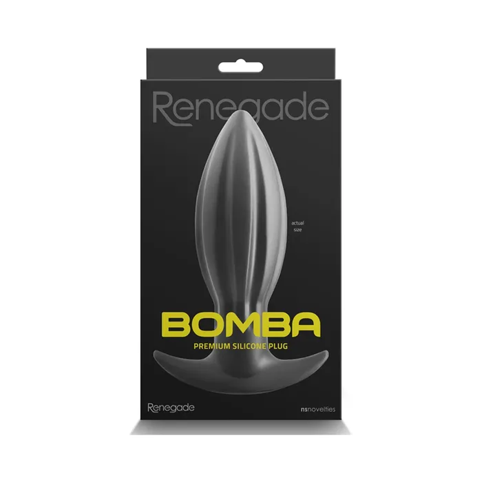 NS Novelties Male Sex Toys Renegade Bomba Premium Super Soft Silicone Plugs 3 sizes to Choose From NS Novelties Male Sex Toys Renegade Bomba Premium Super Soft Silicone Plugs 3 sizes to Choose From