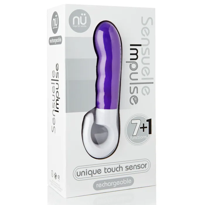 NU Sensuelle Vibrators Sensuelle Impulse 71 Function Slimline Vibe Purple