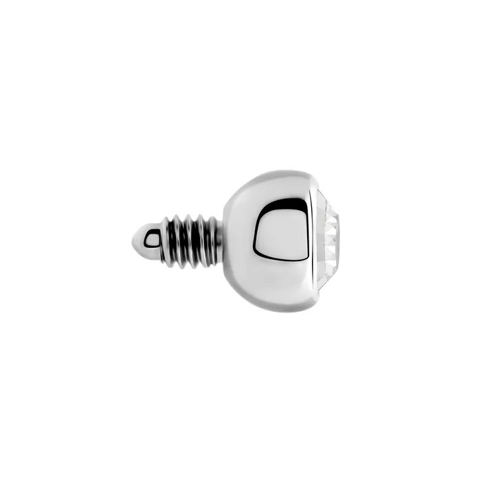 Painful Pleasures 14g12g Internally Threaded Swarovski Jewel Ball Top Price Per 1 Male Sex Toys