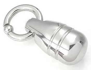 Painful Pleasures 96gram Stainless Steel Weight Great for Stretching Anal