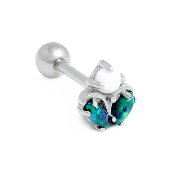 Painful Pleasures Female Sex Toys 16g 516 Enchanted Opal Flower Straight Barbell Price Per 1 Painful Pleasures Female Sex Toys 16g 516 Enchanted Opal Flower Straight Barbell Price Per 1