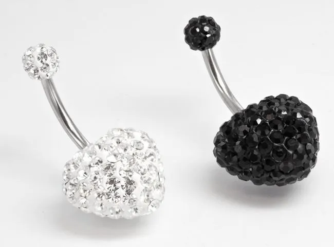 Painful Pleasures Male Sex Toys 14g 716 Crystal Explosion Heart Belly Button Ring Painful Pleasures Male Sex Toys 14g 716 Crystal Explosion Heart Belly Button Ring