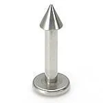 Painful Pleasures Male Sex Toys 14g Internal Steel Cone Labret Price Per 1