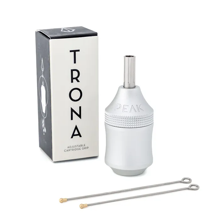 Peak Anal Peak Trona Aluminum 34mm Adjustable Cartridge Grip Black