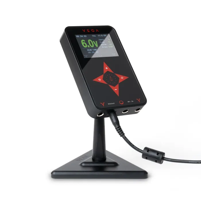 Peak Anal Peak Vega Tattoo Power Supply Black Aluminum