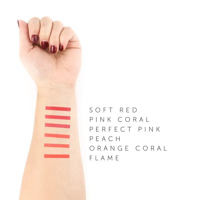 Perma Blend Vibrators Tina Davies Lip Trio Perma Blend Orange Coral