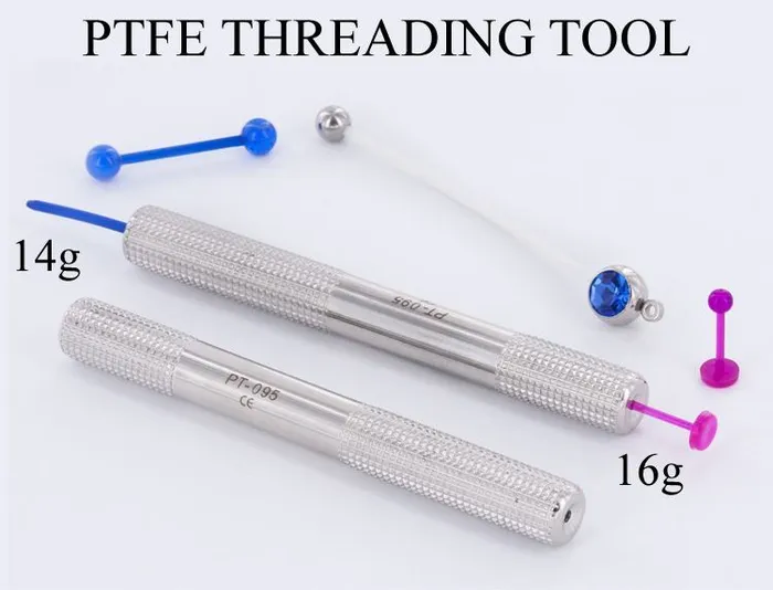 Pierced Tools Vibrators PTFE Threading Tool