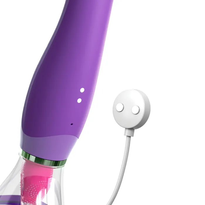 Pipedream Products Fantasy For Her Ultimate Pleasure Double Ended Tongue Vibrator Female Sex Toys