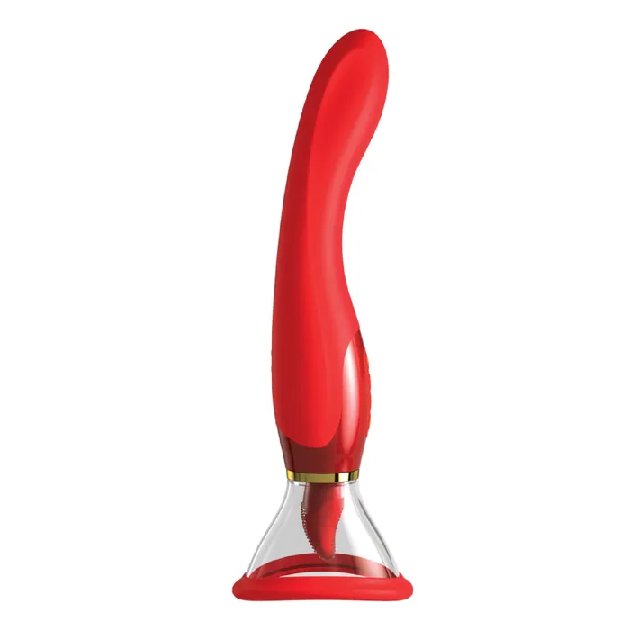 Pipedream Products Fantasy For Her Ultimate Pleasure Double Ended Vibrator 24 K Gold Luxury Edition Female Sex Toys