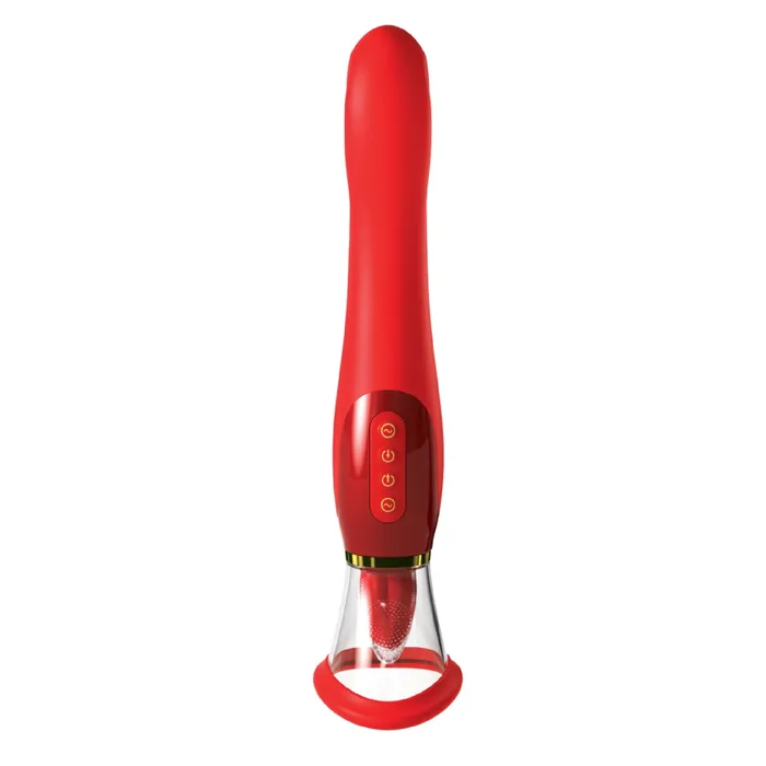 Pipedream Products Fantasy For Her Ultimate Pleasure Double Ended Vibrator 24 K Gold Luxury Edition Female Sex Toys