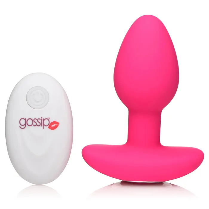 Pleasher Spot Anal Gossip Pop Rocker 10X Vibrating Silicone Plug Pleasher Spot Anal Gossip Pop Rocker 10X Vibrating Silicone Plug