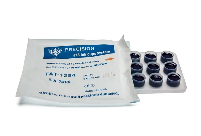 Precision Anal Sterile Single Packs of 16 Precision Ink Cup 3 x 3 Sheets One Box of 25 Sheets