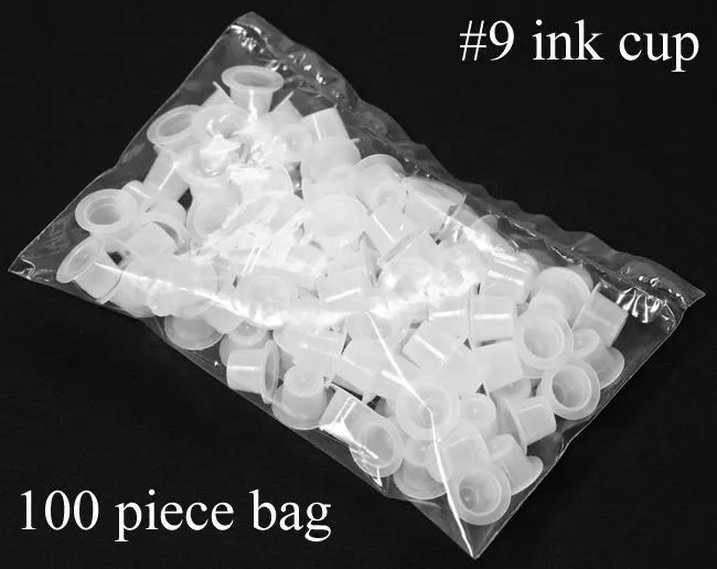 Precision Male Sex Toys 100 Tattoo Ink Cups Size 9 Small Price Per Bag