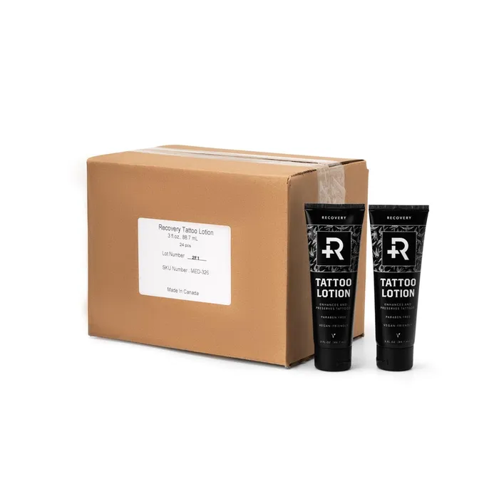 Recovery Anal Recovery Tattoo Lotion 3oz Case of 24