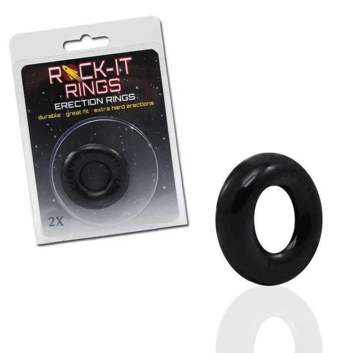 RockIt Rings 2X Donut CRing Black RockIt Rings LLC Anal
