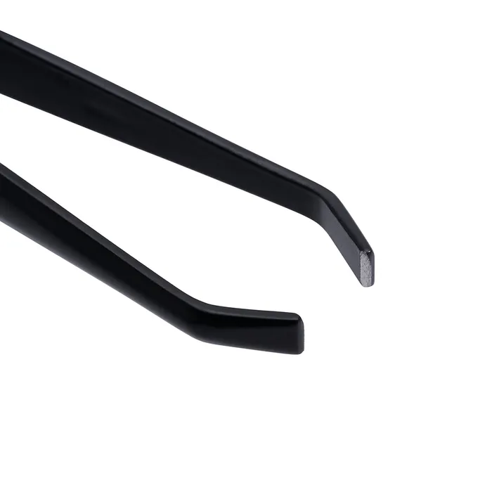 Saferly Anal Saferly AntiStatic Black Slanted Tweezers