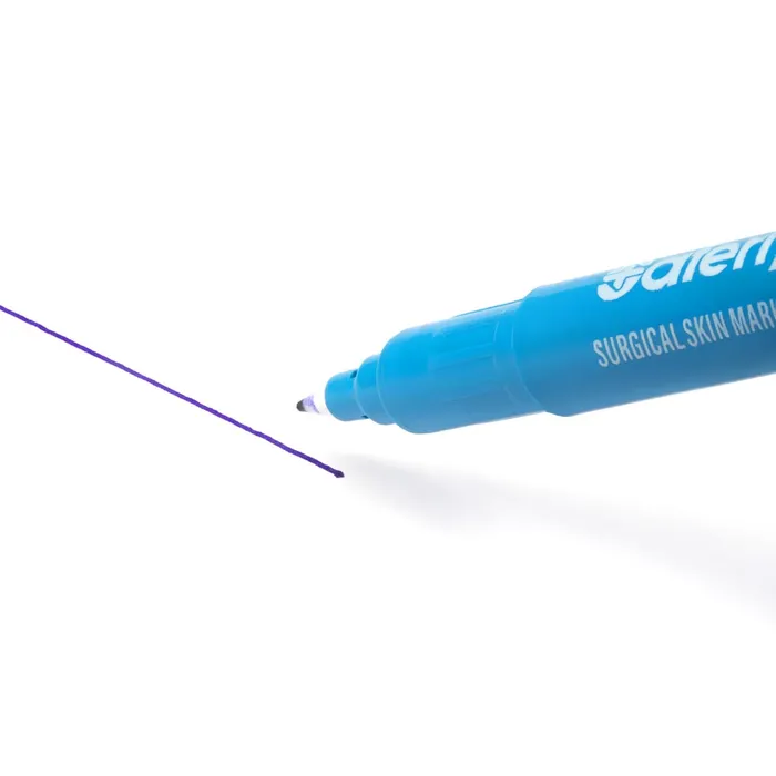 Saferly Vibrators Saferly Purple or White Fine Tip Surgical Skin Marker Pick Color