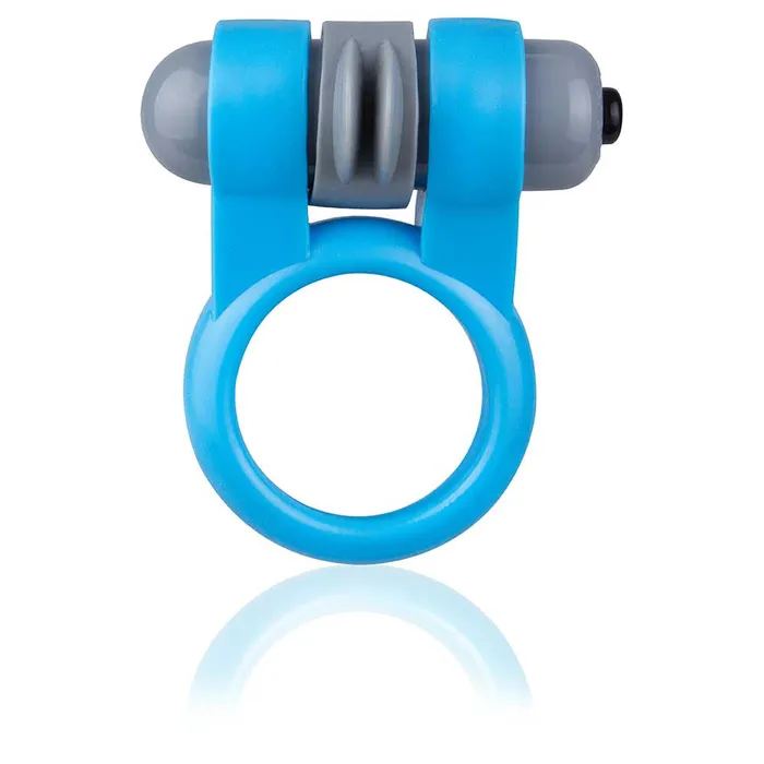 ScreamingO Sport Vibrating Penis Ring Bullet Vibrator Blue ScreamingO Female Sex Toys