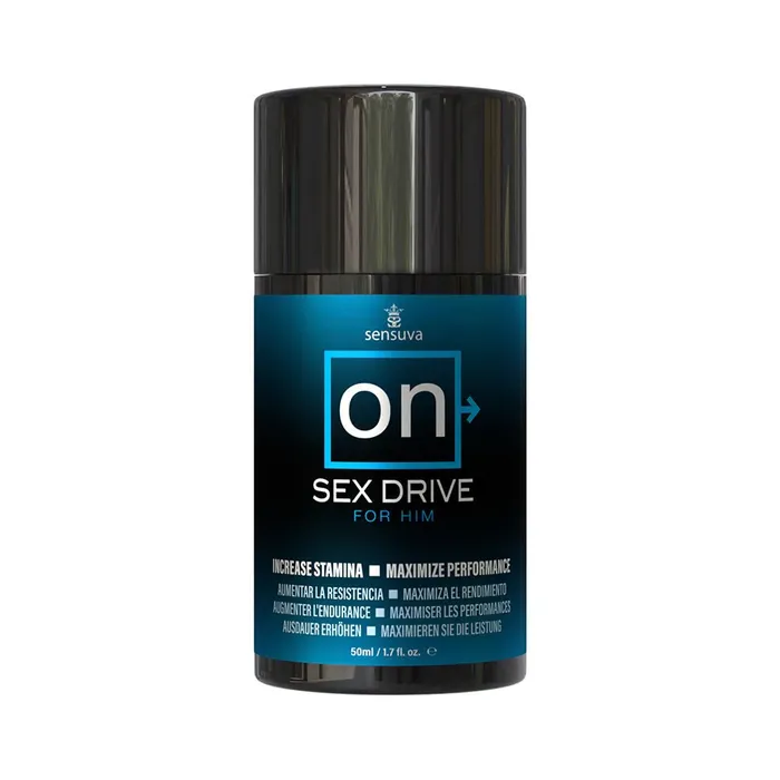 Sensuva On Sex Drive Cream For Him 17 oz 50 mL Female Sex Toys