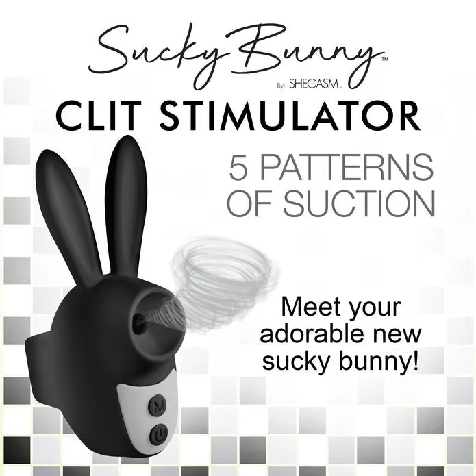 Shegasm Sucky Bunny Beginner Clit Stimulator XR Brands Female Sex Toys