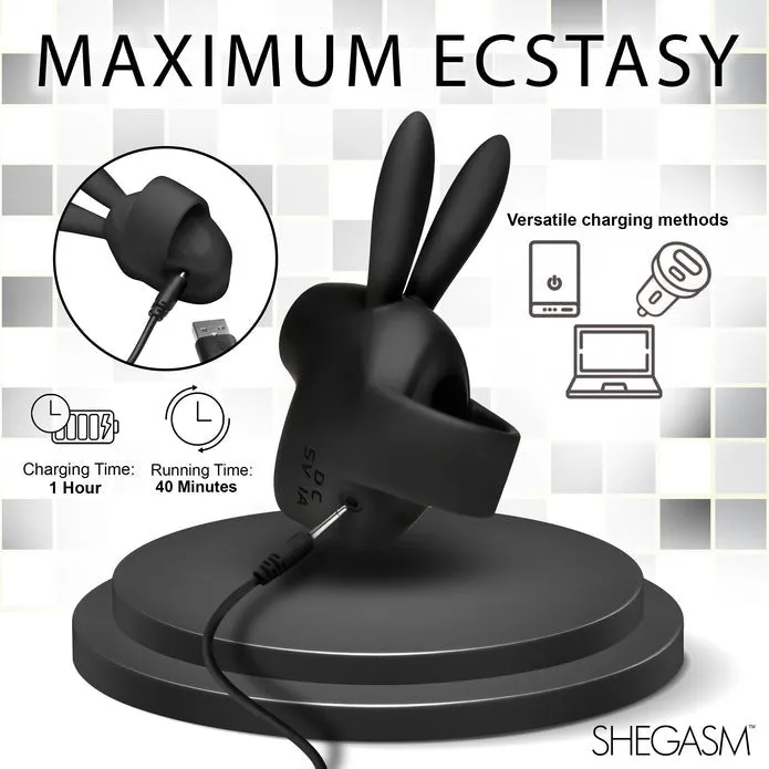Shegasm Sucky Bunny Beginner Clit Stimulator XR Brands Female Sex Toys