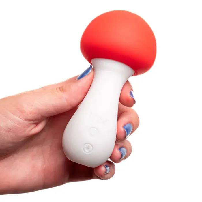 Shroomie Mushroom Shaped Mini Wand Vibrator Maia Toys Female Sex Toys