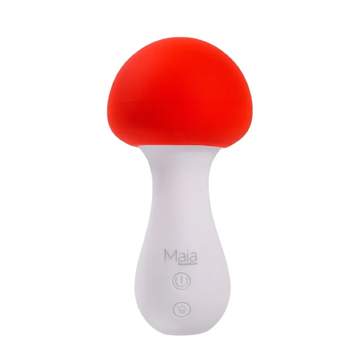 Shroomie Mushroom Shaped Mini Wand Vibrator Maia Toys Female Sex Toys